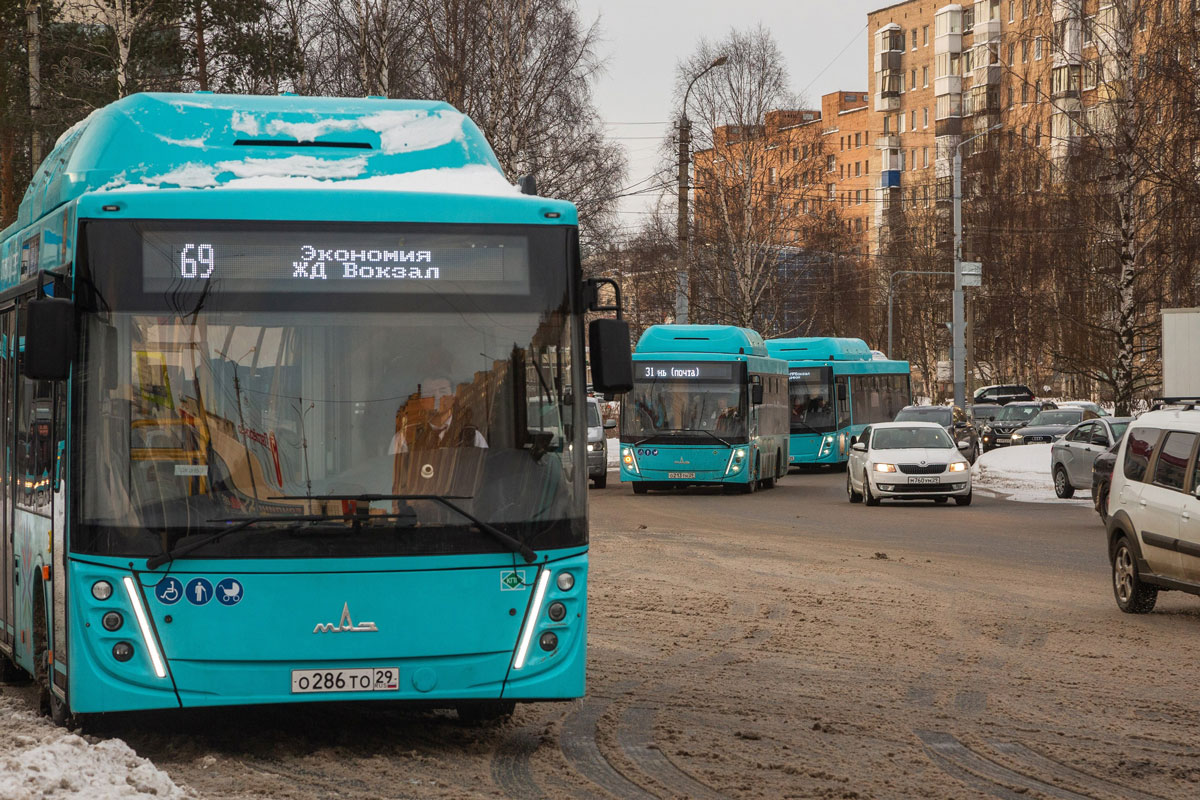 Новые автобусы на природном газе